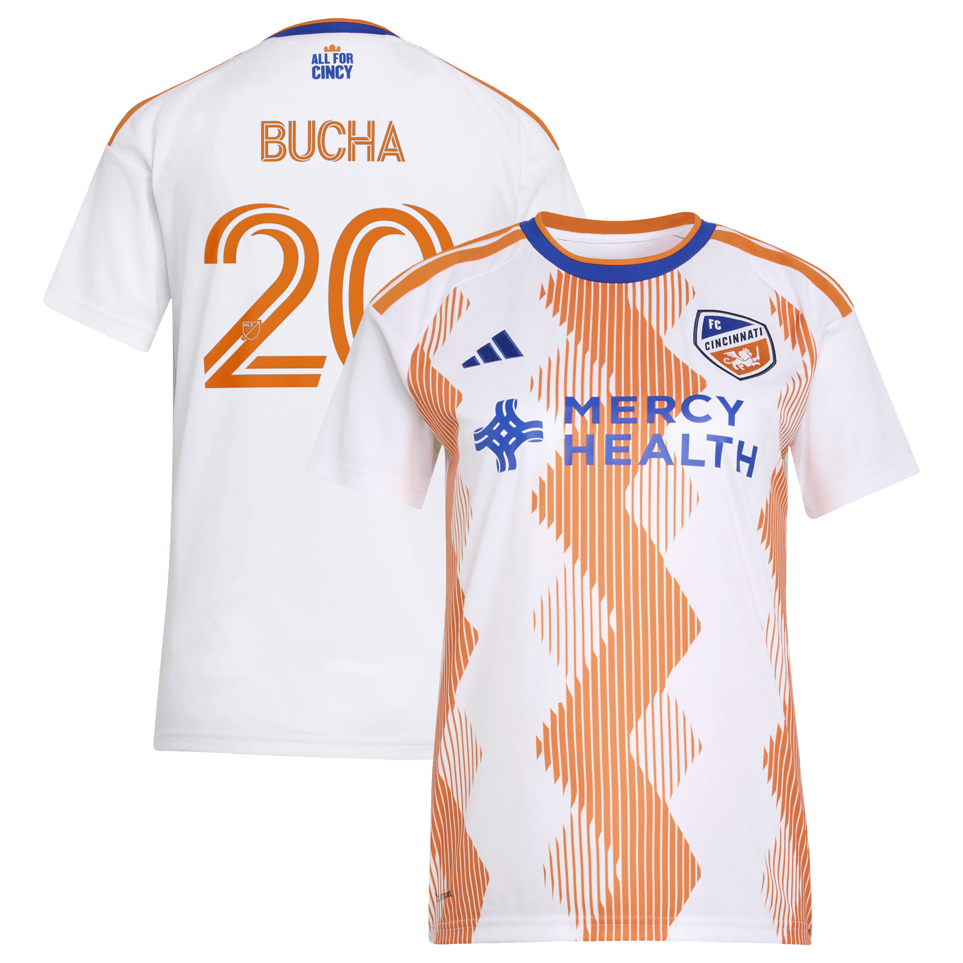 [LK] Pavel Bucha FC Cincinnati Women's 2026 The Seven Hills Kit Replica Jersey - White