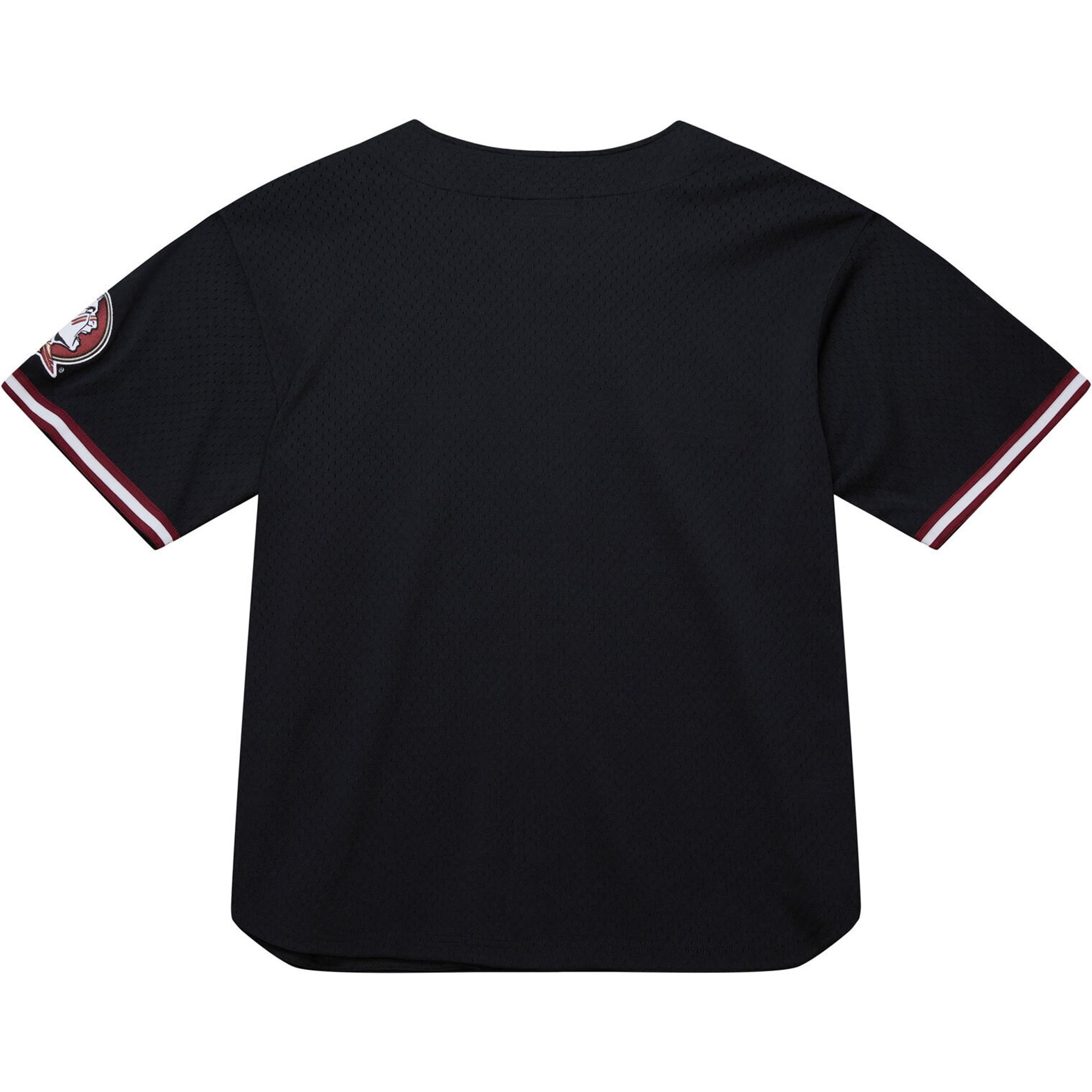 [NJP] Florida State Seminoles On The Clock Full-Button Fashion Jersey - Black