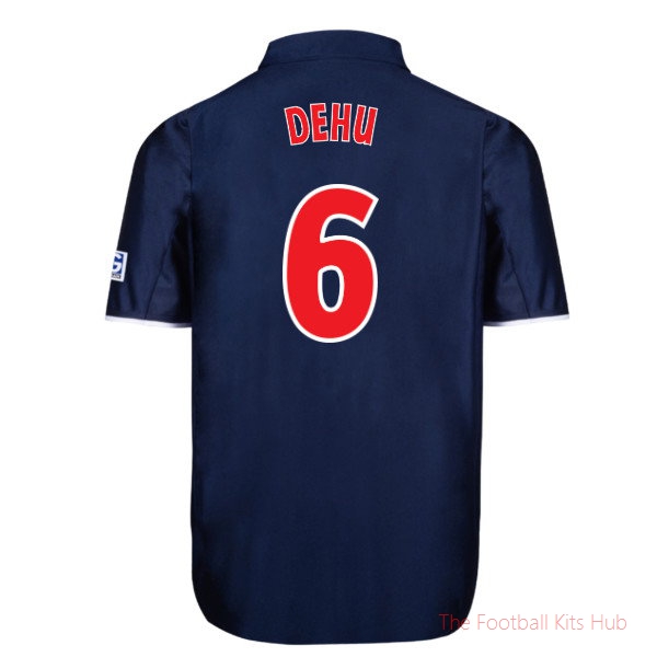 Stadium PSG Paris Saint Germain 2001 Home Shirt (Dehu 6)