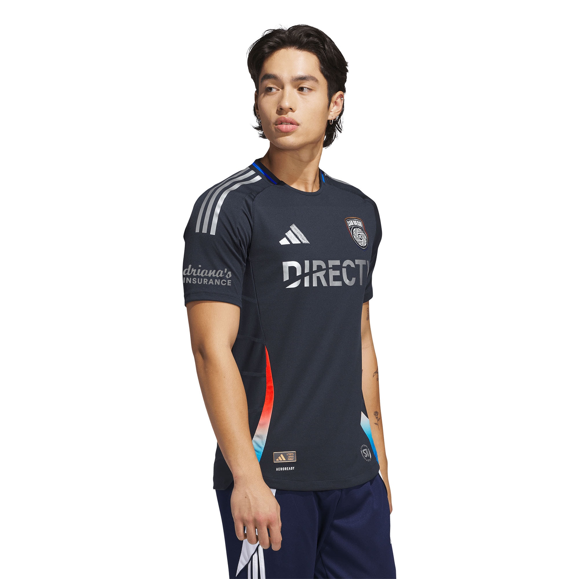[SJH] Women's San Diego FC 2025 State Of Flow On-Field Authentic Jersey - Navy