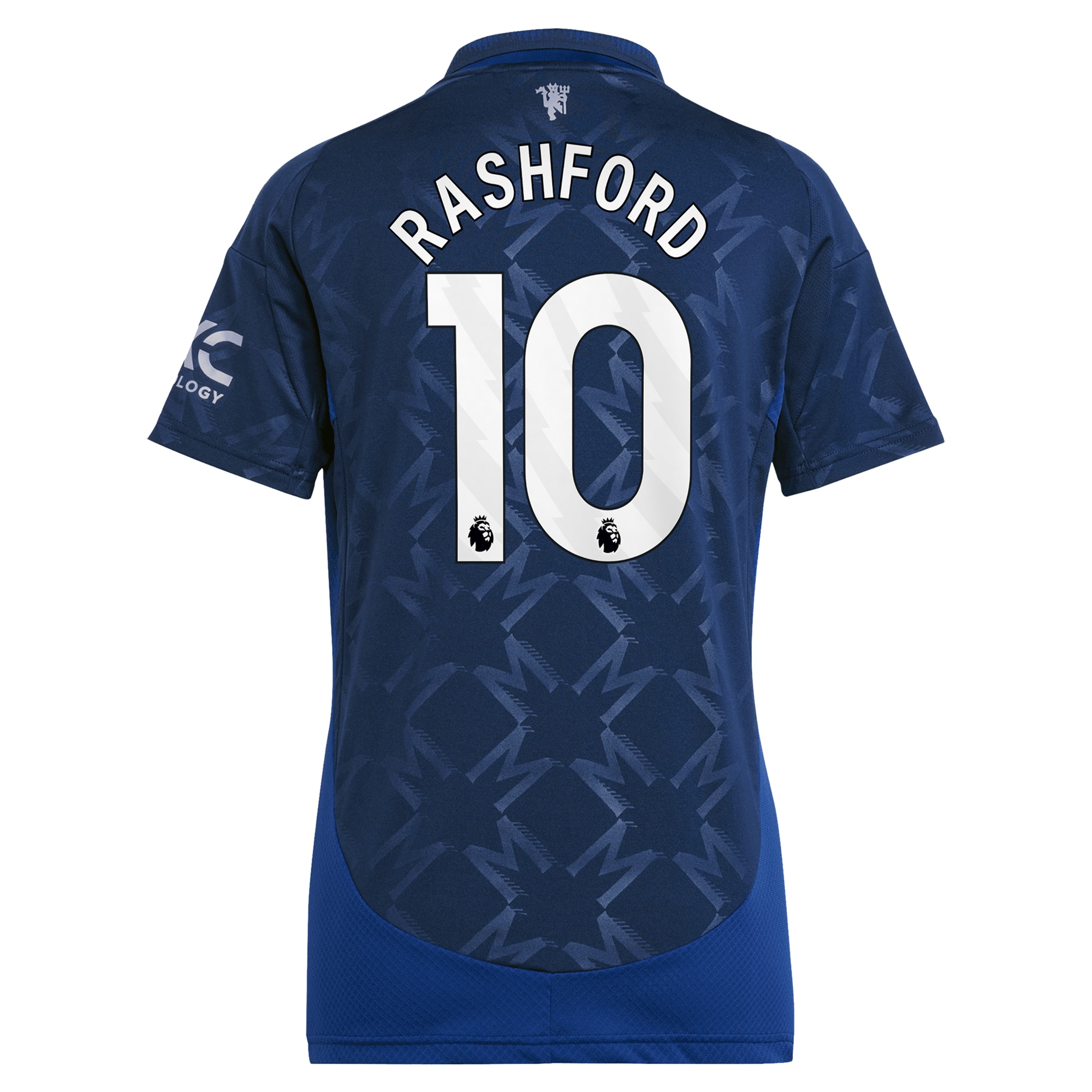 [ESK] Marcus Rashford Manchester United Women's 2024/25 Away Replica Player Jersey - Navy