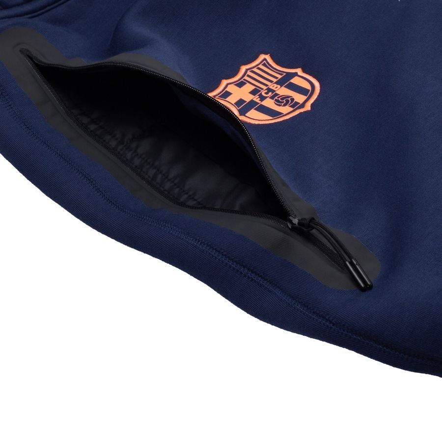 Barcelona Sweatpants Nsw Tech Fleece 3rd Midnight Navy/bright Mango