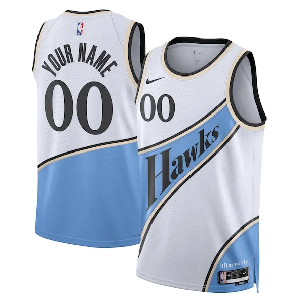 Atlanta Hawks ATL Swingman Jersey - top-tier trendy - White training