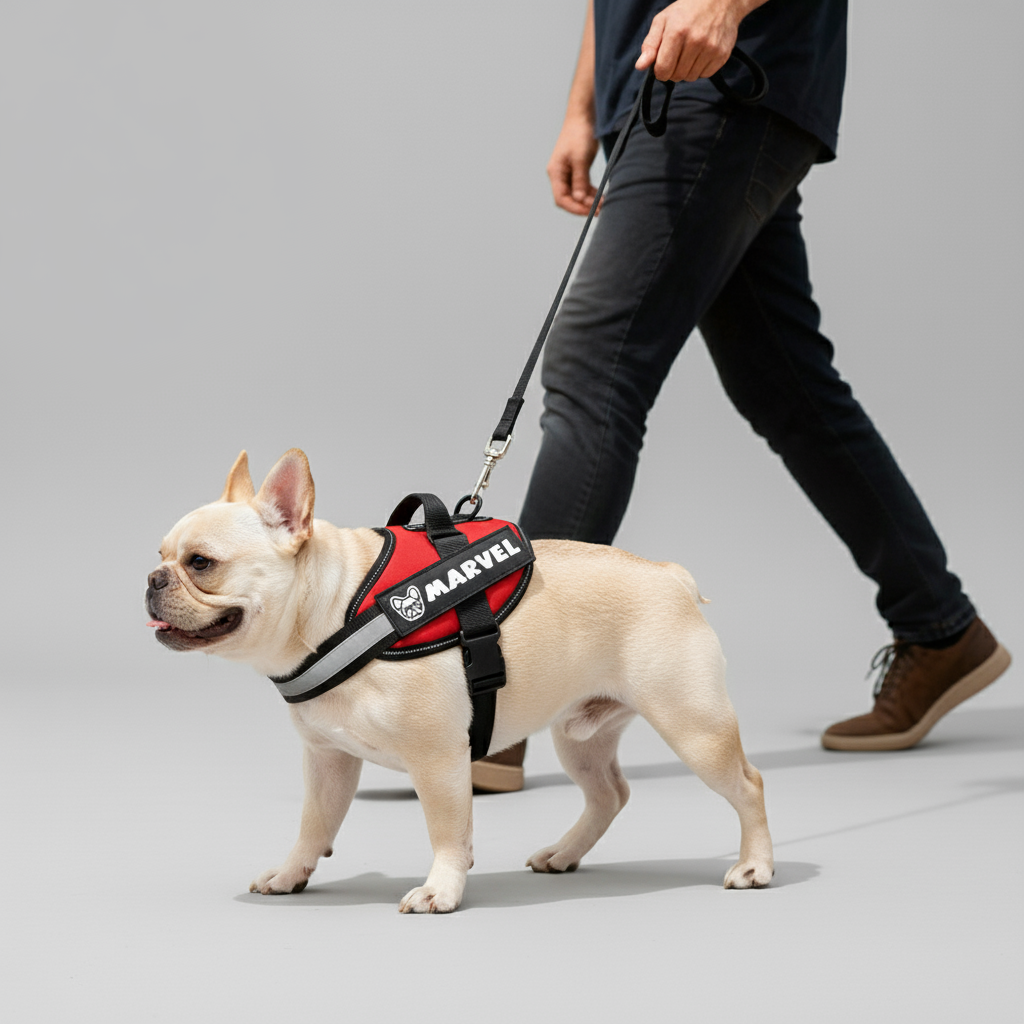 Maxie - Personalized French Bulldog Harness