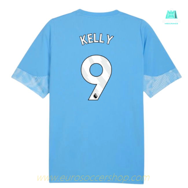2025-2026 Man City Training Jersey (Light Blue) (Kelly 9)