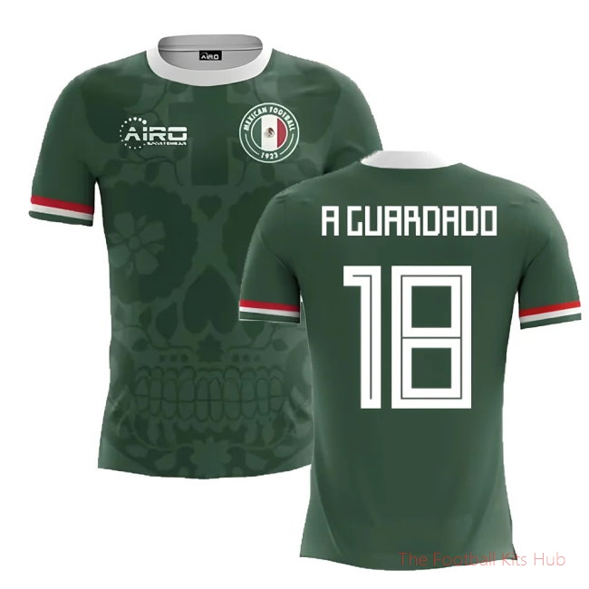 [EFS] 2025/26 Mexico Home Football Shirt (A.Guardado 18)