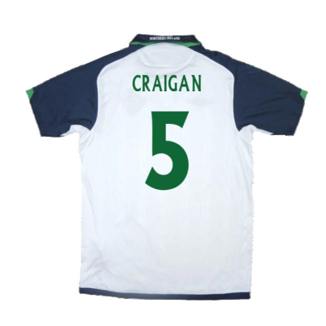 Craigan 5 Original Replica Ireland Away Replica Jersey for Adults