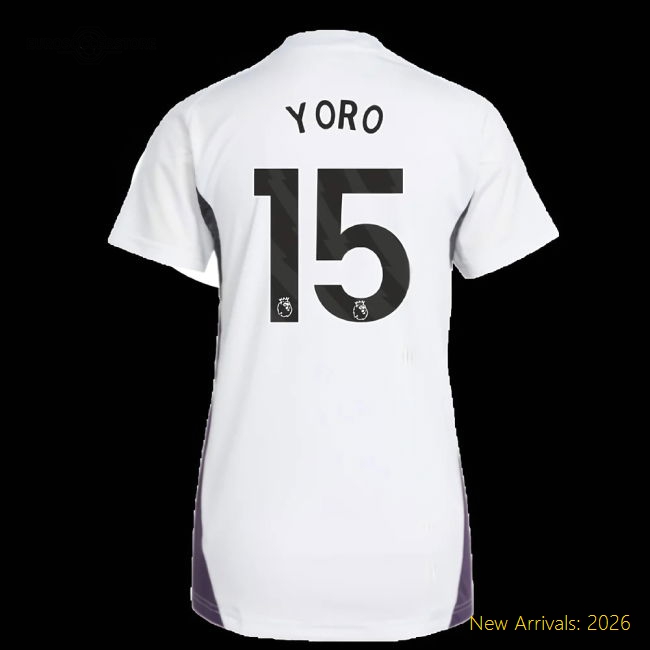 2025-2026 Man Utd Training Jersey (White) - Womens (Yoro 15)
