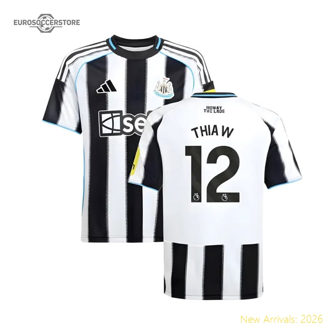 2025-2026 Newcastle Home Shirt (kids) (thiaw 12) - Authentic Design