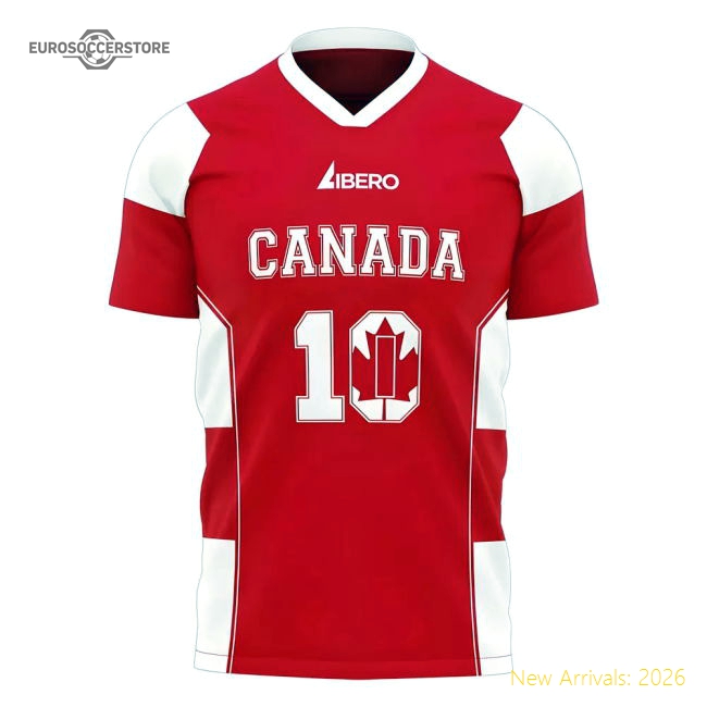 2024-2025 National Teams Canada Home Kit Supporters Football Kit