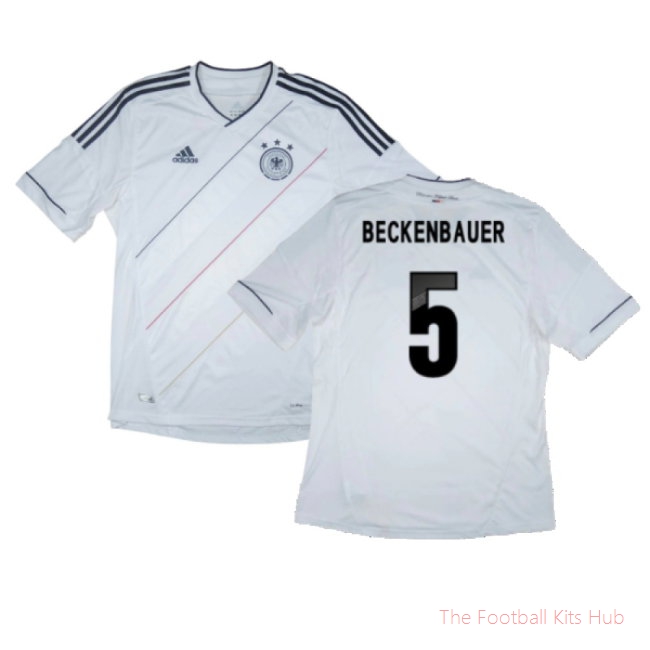 Germany 2012-13 Home Shirt (M) (Good) (BECKENBAUER 5)