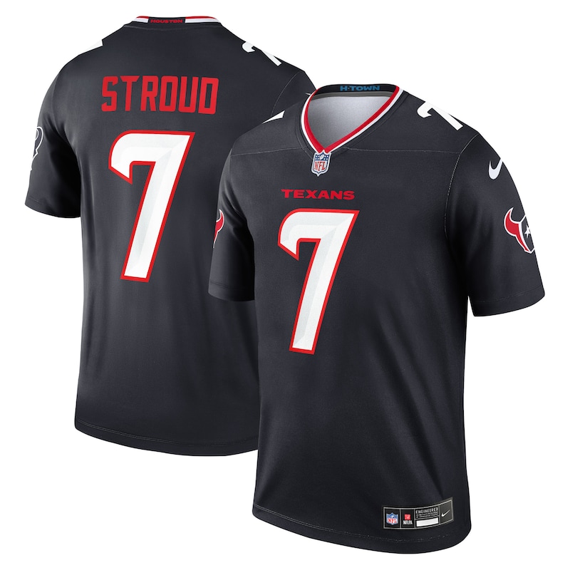 None C.J. Stroud HOU Texans Retro Durable Jersey for NFL Fans