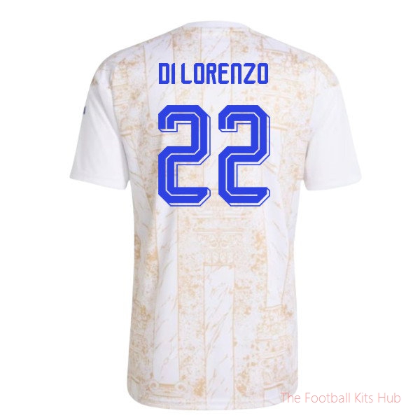 Replica Italy 2026-2027 Pre-Match Shirt (Kids) (Di Lorenzo 22)