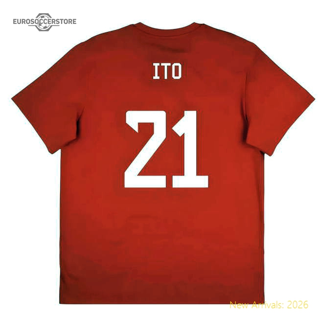 Premium 2025-2026 Bayern Munich Seasonal Graphic Tee (red) (ito 21)