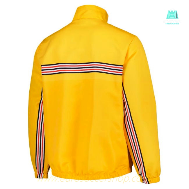 1986-1987 Sunderland Third Retro Track Jacket (Yellow)