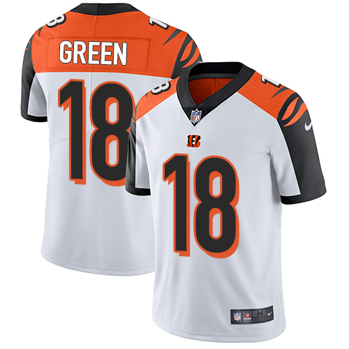 Official NFL CIN Bengals #18 A.J. Green Green Limited J-v3