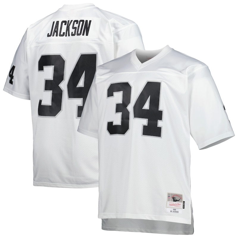 None Bo Jackson MVP Candidate LV Raiders Durable Jersey for NFL Fans