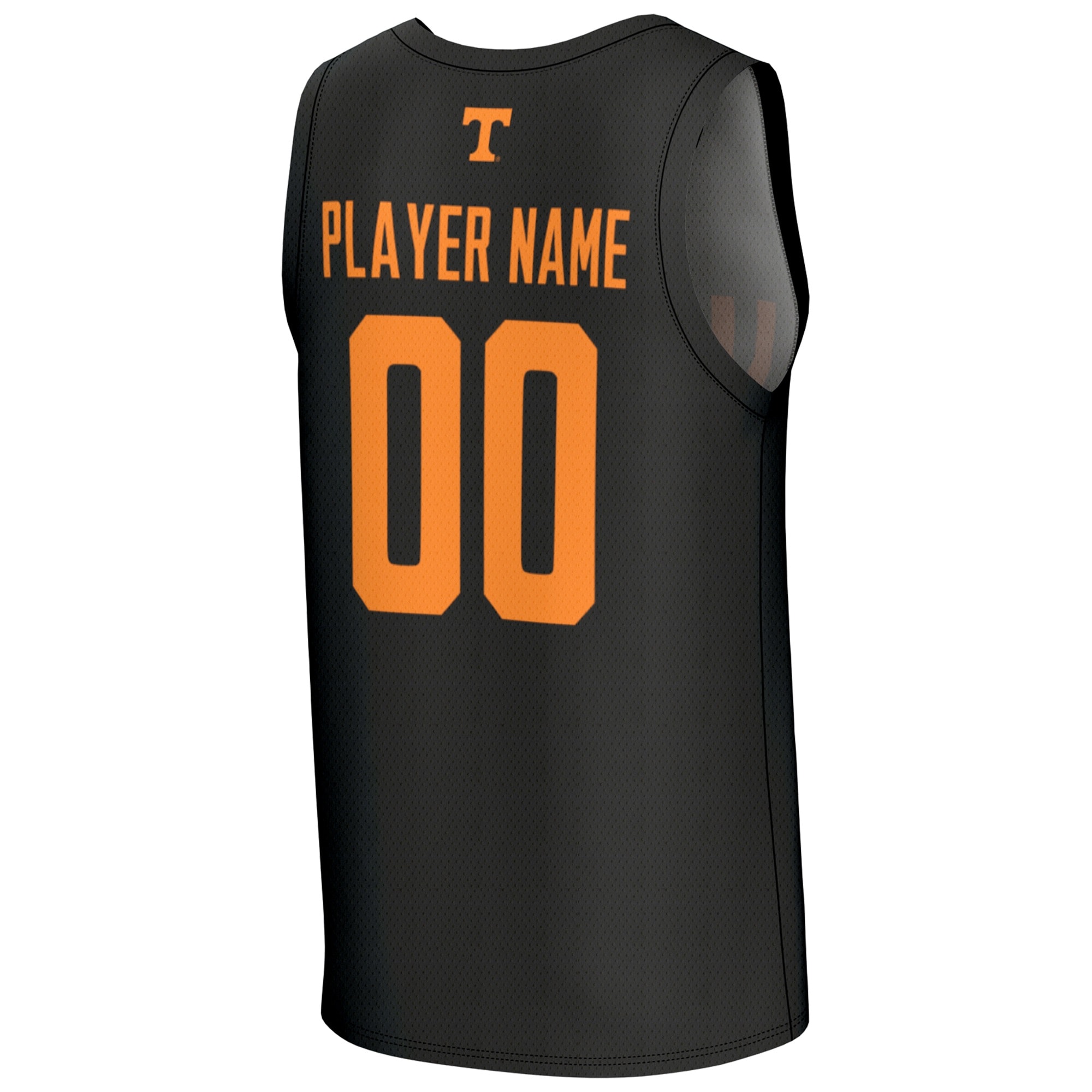 [NJP] Tennessee Volunteers GameDay Greats Youth Lightweight Collegiate Basketball NIL Fashion Jersey - Black