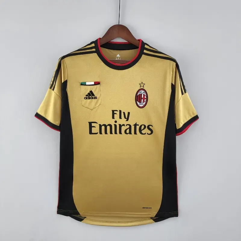 Cheap 2013-2014 AC Milan Third retro kit