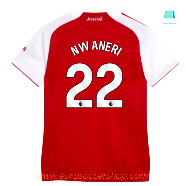 2025-2026 Arsenal Authentic Home Shirt (Womens) (Nwaneri 22)