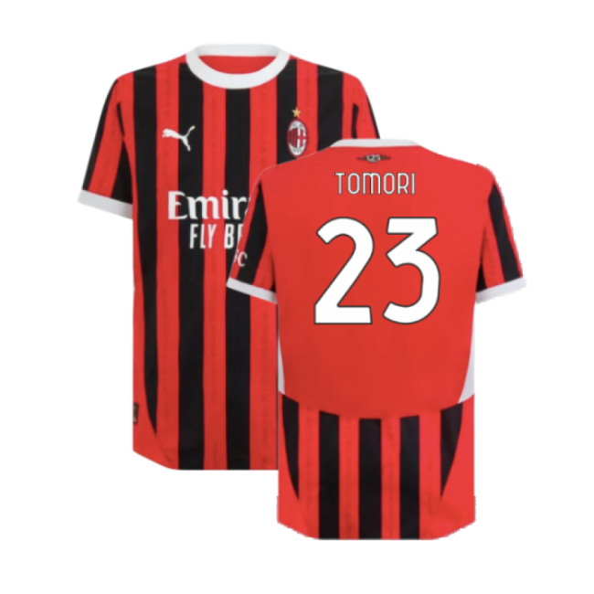 Ac Milan 2024-2025 Home - Durable Player Version Edition - Serie A Mvp