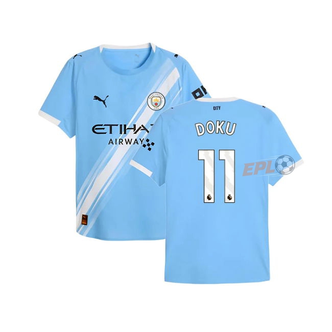 2025-20 Man City Soccer Jerseys elegant Home Football Shirt