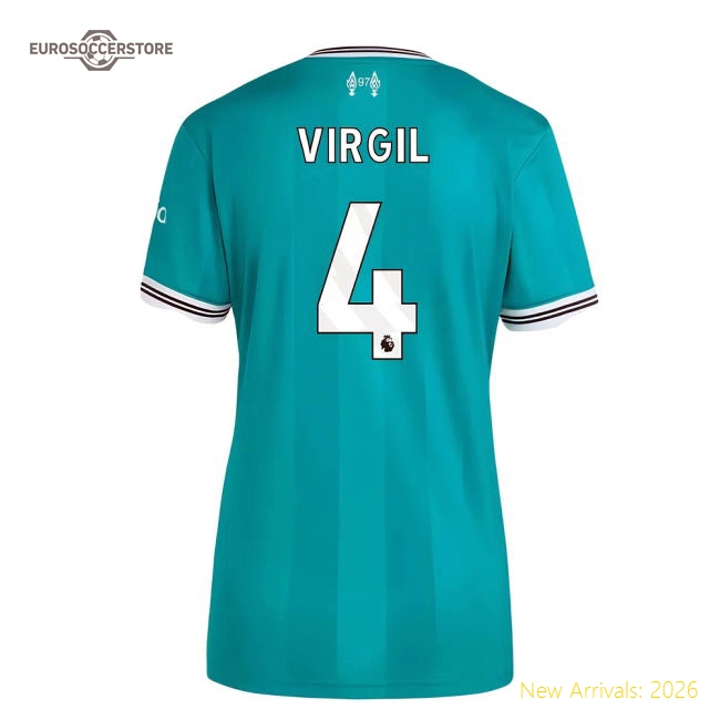 2025-2026 Liverpool Third Fan Version Female Jersey Game Day Outfit