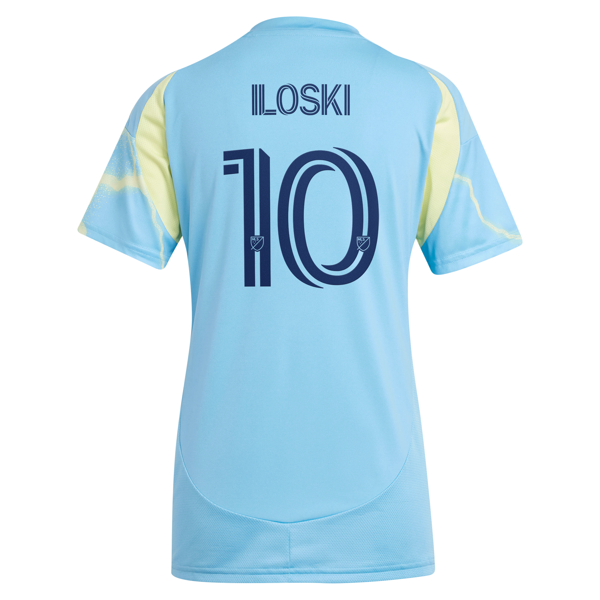 [LK] Milan Iloski Philadelphia Union Women's 2025 The Voltage Kit Replica Jersey - Blue