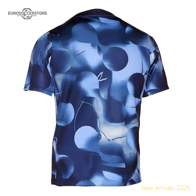 Official 2024-2025 Tottenham Pre-match Shirt (binary Blue) - Premium