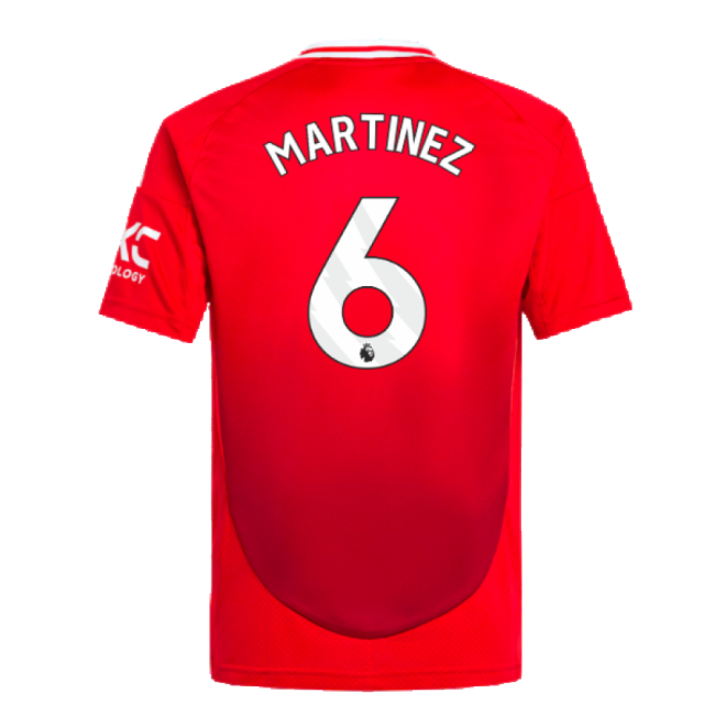 Elite Man Utd 2024-2025 Man Utd Home Mini Kit (Martinez 6)