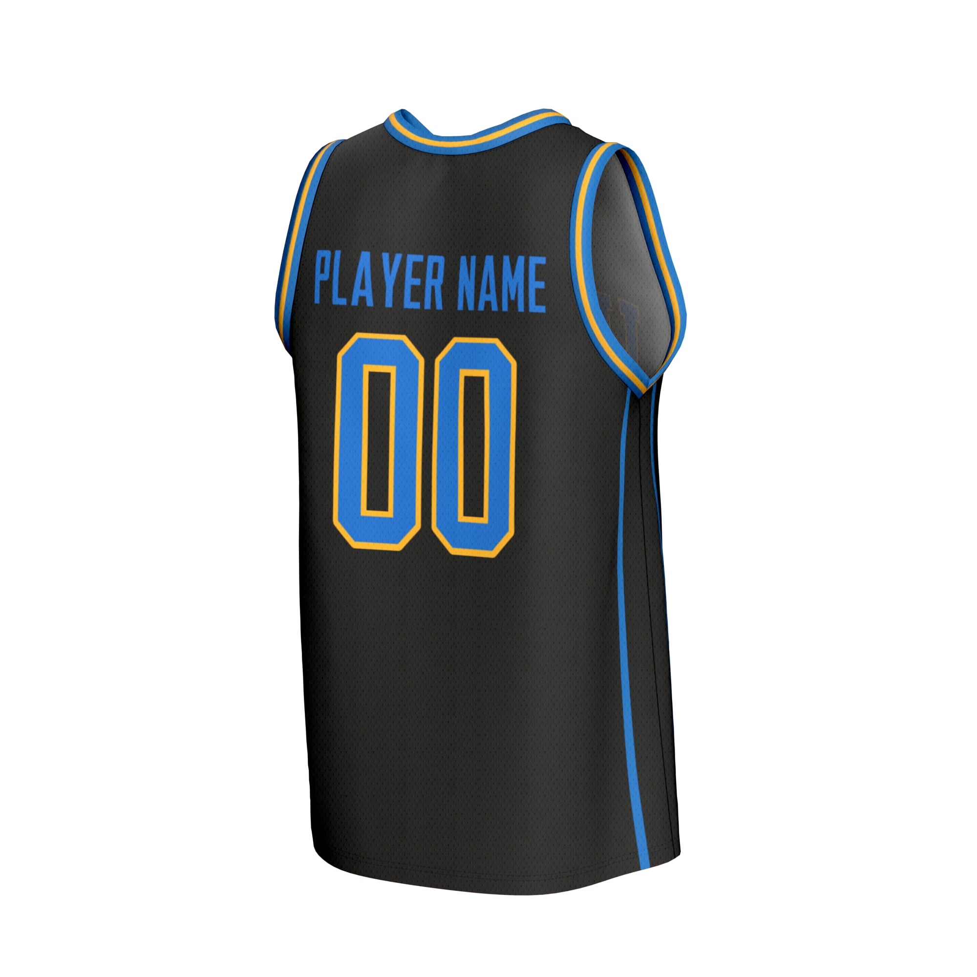 UCLA Bruins GameDay Greats Unisex NIL Pick-A-Player Lightweight Basketball Fashion Jersey - Black