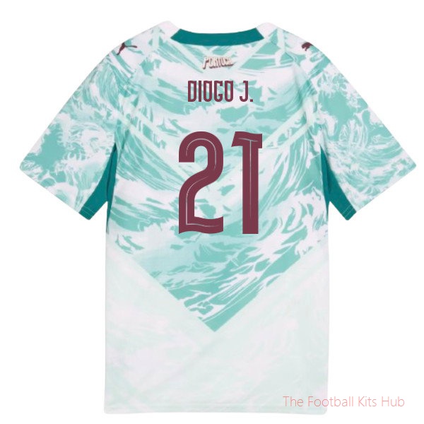 2026-2027 Portugal Away Shirt (Kids) (Diogo J. 21)