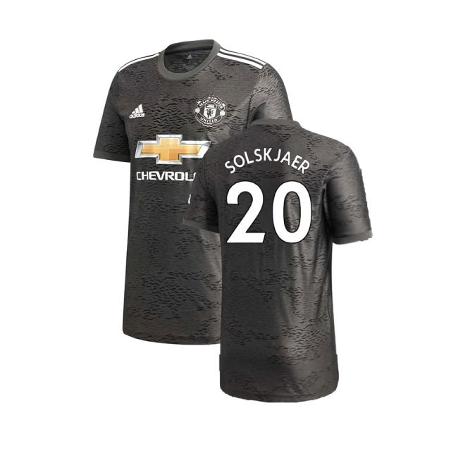 Manchester United 2020-21 Away Top ((Excellent) L) (SOLSKJAER 20)