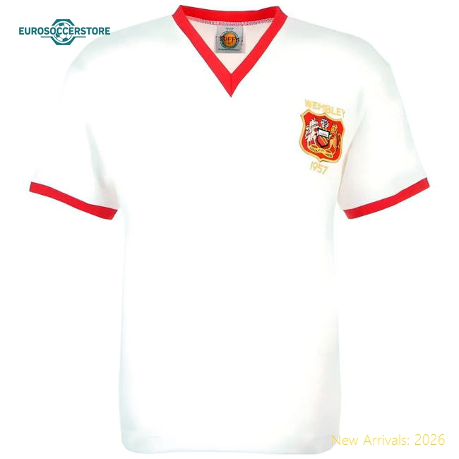 Manchester City Children 1957 Shirt Football Fan Apparel