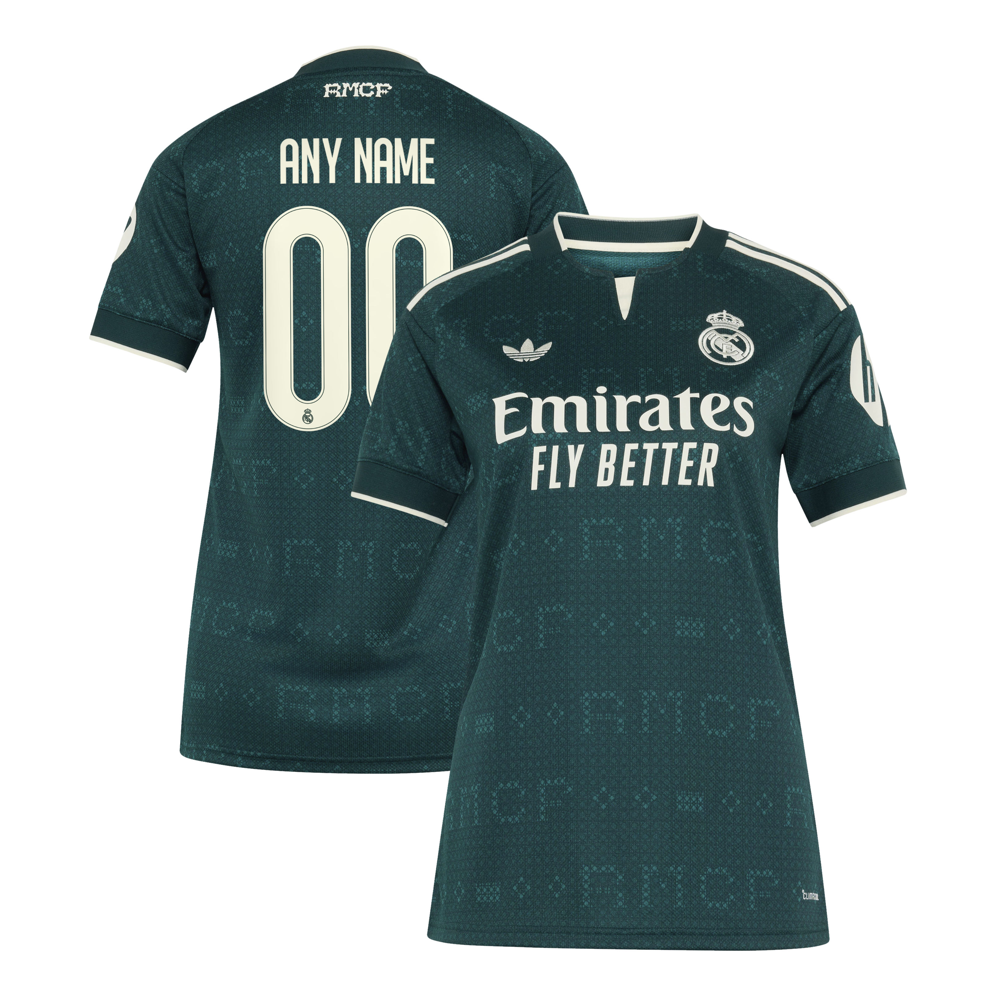 [SJH] Real Madrid Women's 2026/27 Away Replica Custom Jersey - Green