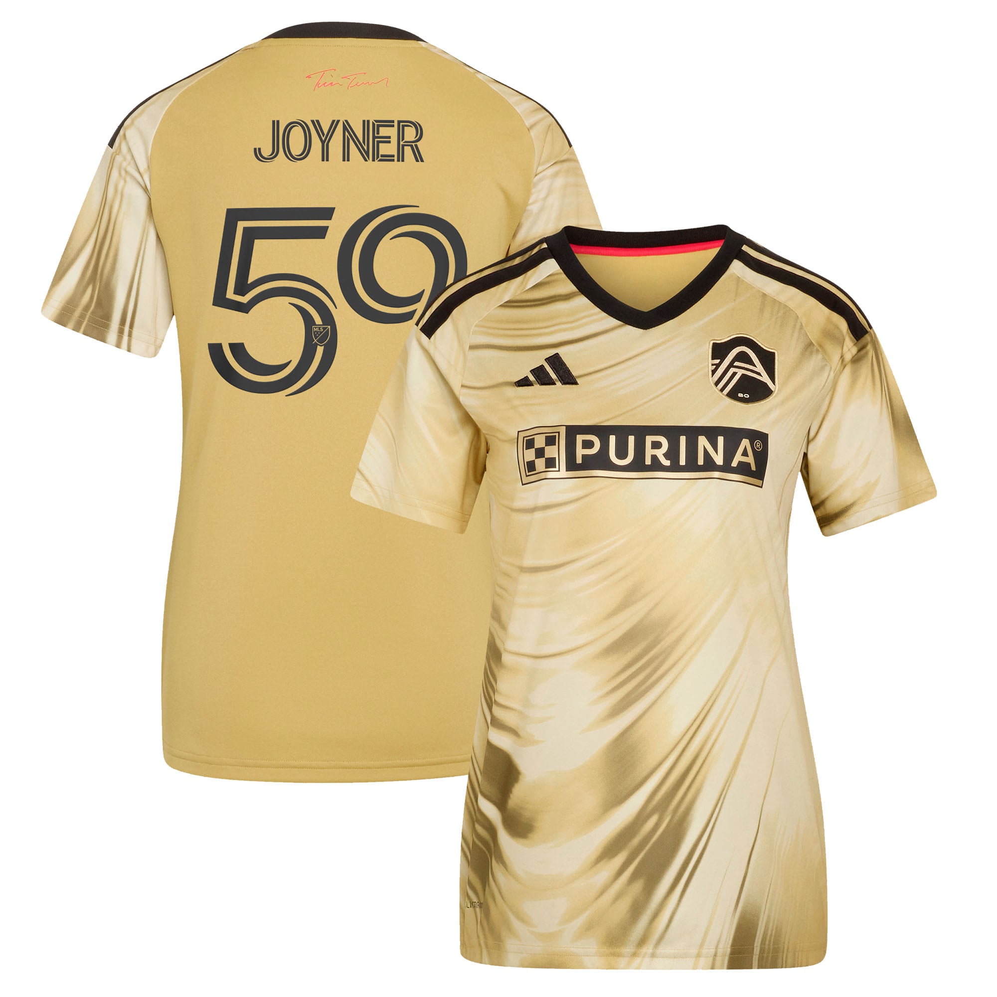 [LK] MyKhi Joyner St. Louis CITY SC Women's 2026 The Tina Turner Kit Replica Jersey - Yellow