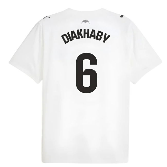 Unique Exclusive Quality Valencia Home Collector Jersey (Diakhaby 6)
