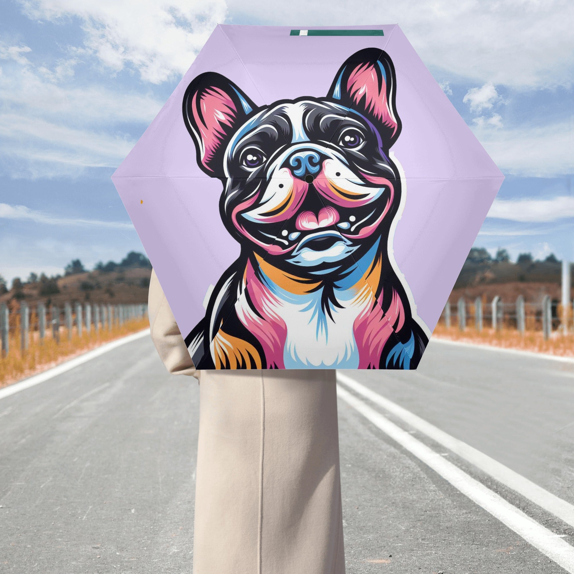 French Bulldog Princess - Frenchie Umbrella Winter Wear