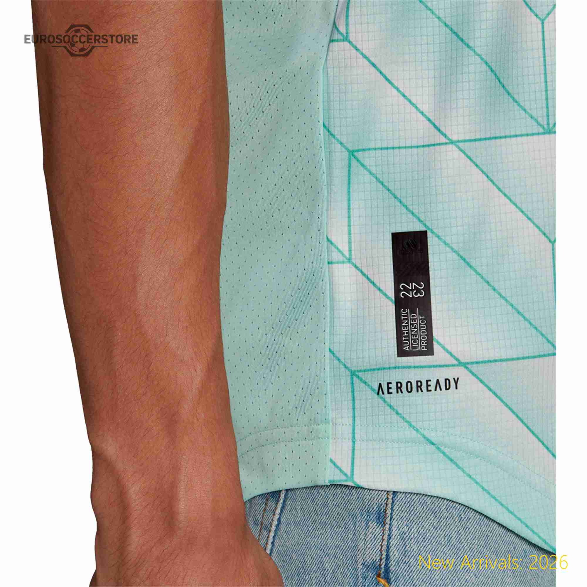 Officially Approved Men Atl Team Away Top-grade Jersey 2022