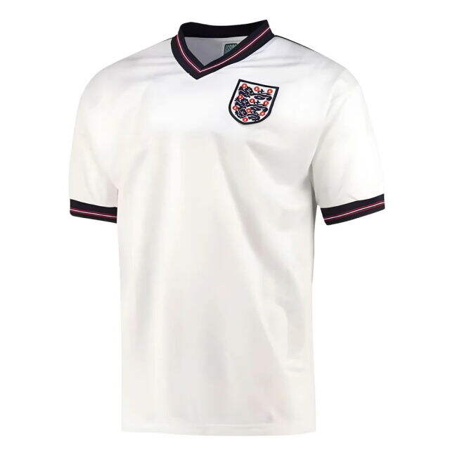 Light And Easy To Use England 1986 Home World Cup Finals Retro Shirt Generous