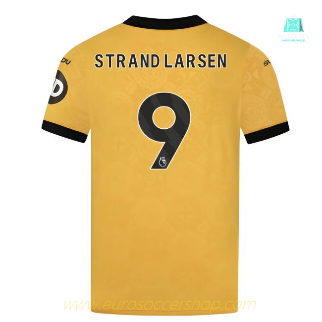 2025-2026 Wolves Home Shirt (Strand Larsen 9)