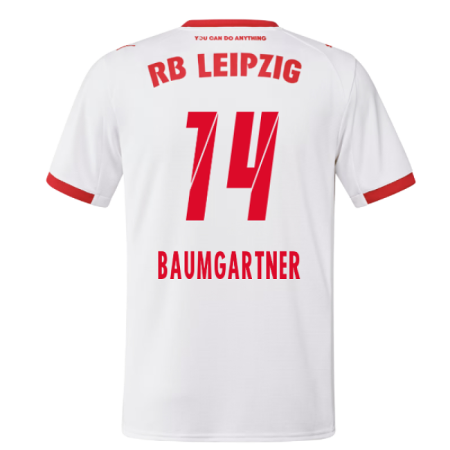 2025-2026 Red Bull Leipzig Home Shirt (baumgartner 14) - Match Quality
