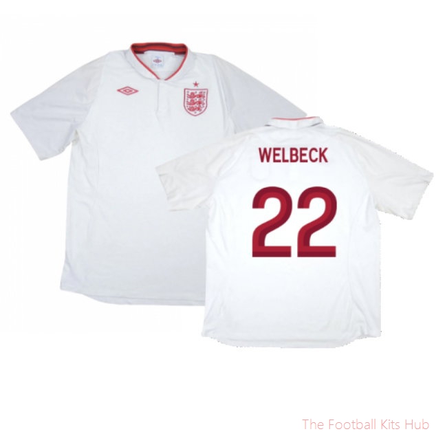 England 2012-13 Home Shirt (3XL) (Excellent) (Welbeck 22)