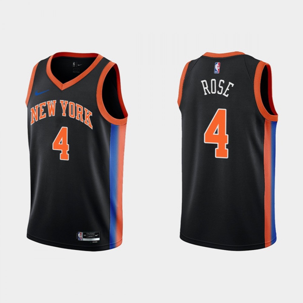 Performance Contemporary Men's NYK #4 Derick Black Basketball Jersey