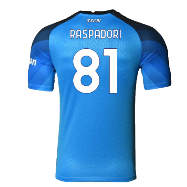 Professional Football Club Raspadori Home Jersey Lightweight