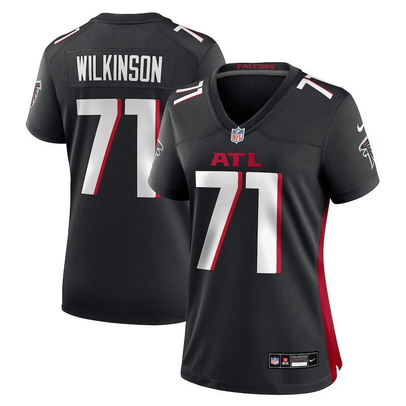 None Elijah Wilkinson ATL Falcons Energetic Top-Grade Jersey