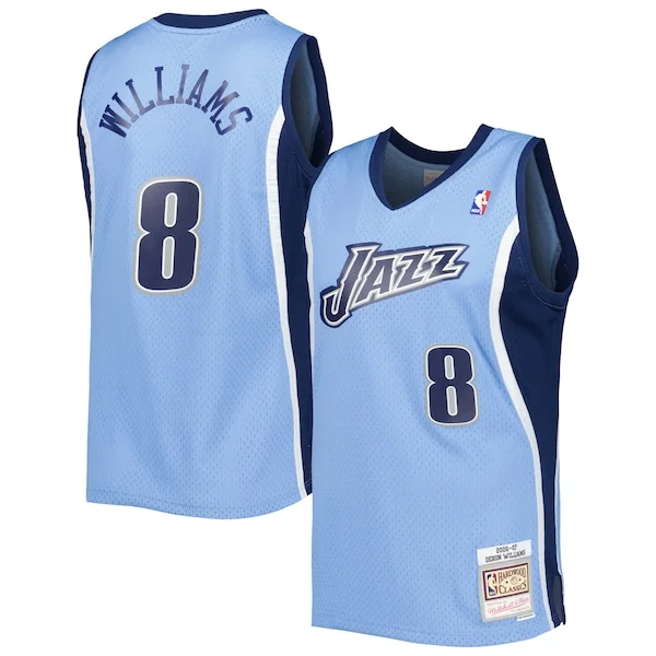 Deron Williams UTA Swingman Jersey - modern high-quality - Blue