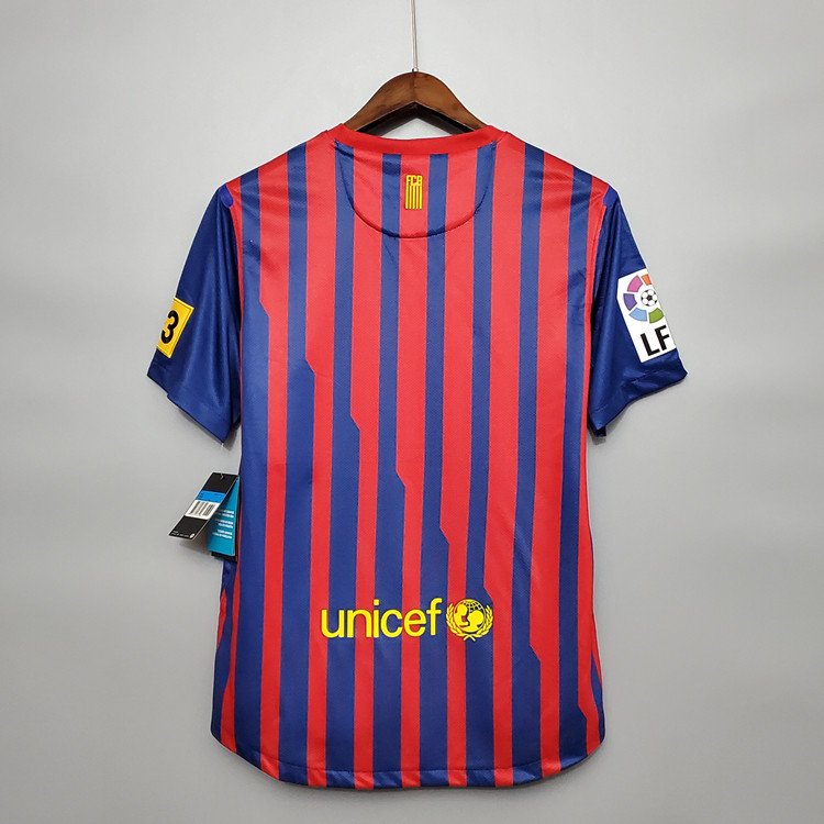 Licensed Official Barca Barcelona FC 1112 Retro Home Shirt