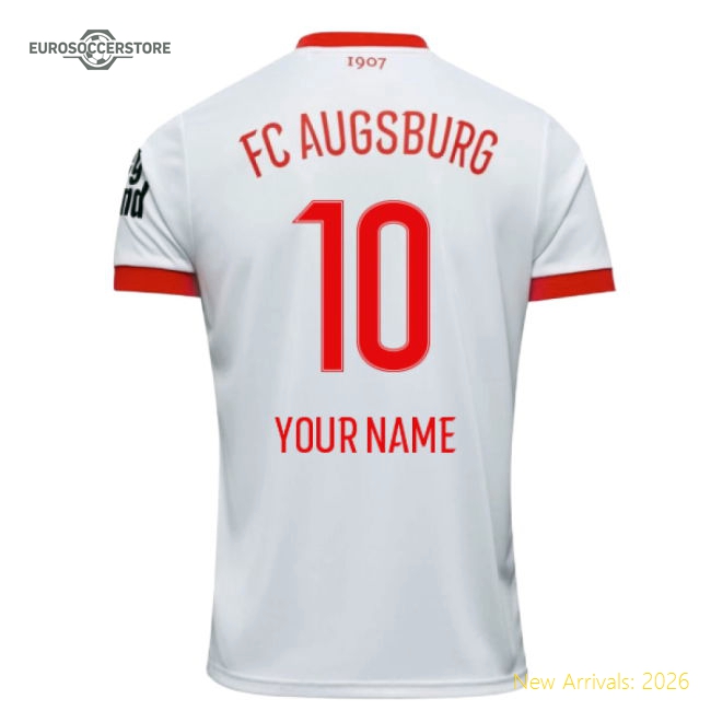 2025-2026 FC Augsburg Home Shirt (Kids) (Your Name)