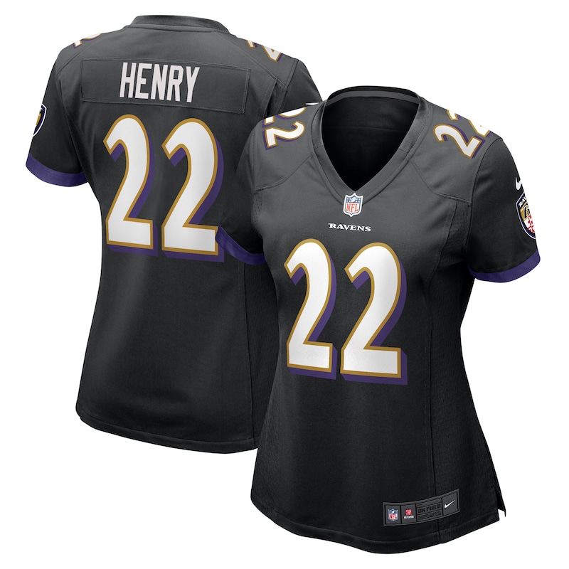 None Derrick Henry BAL Ravens Professional Authentic Jersey Football A